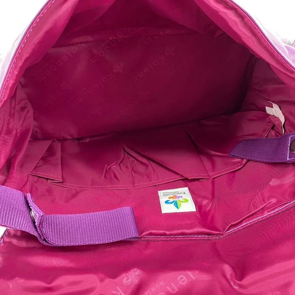 Kalencom New Orleans Purple Magnetic Closure Baby Tote | New With Tags
